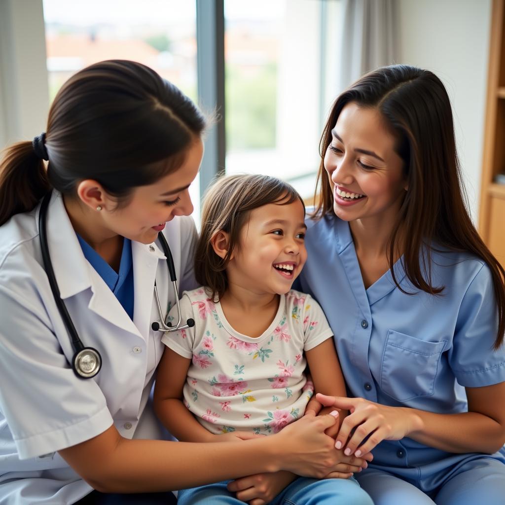 A.I. Dupont Hospital Patient Family Meeting with Doctor