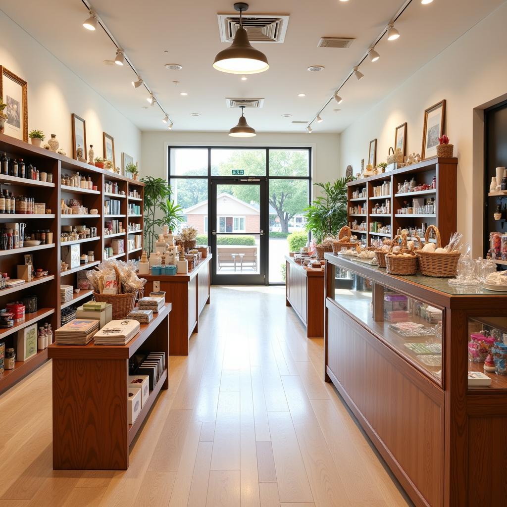 Interior view of the Akron Children's Hospital Gift Shop.