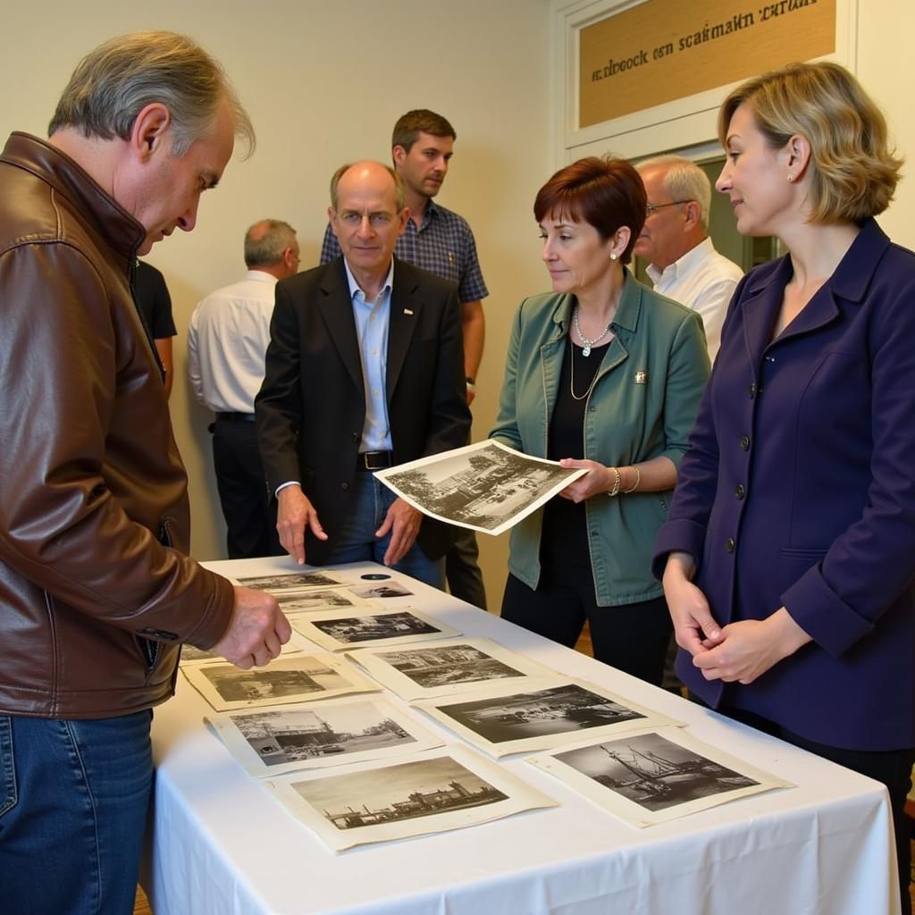 Community gathering commemorating Allentown State Hospital