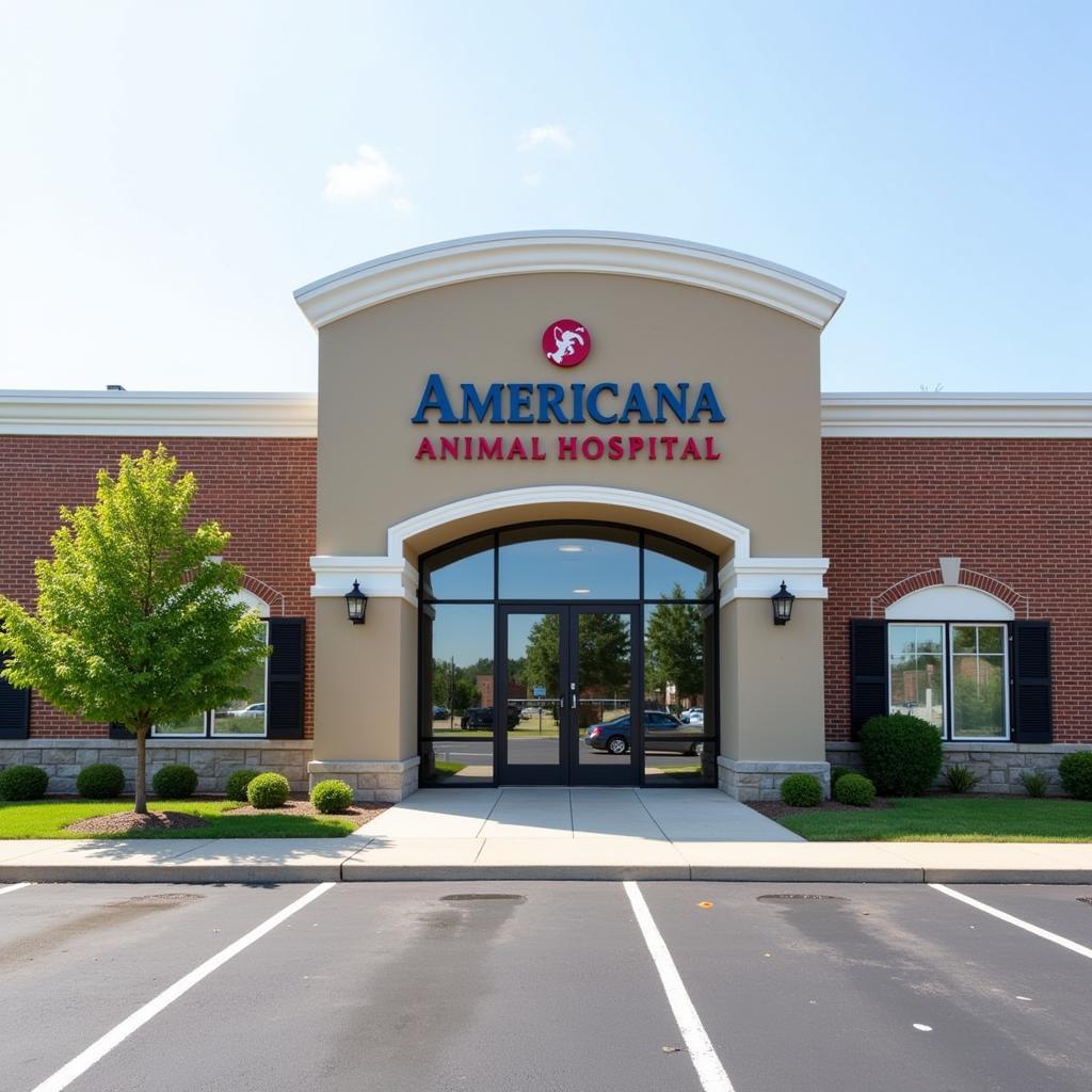 Exterior View of Americana Animal Hospital