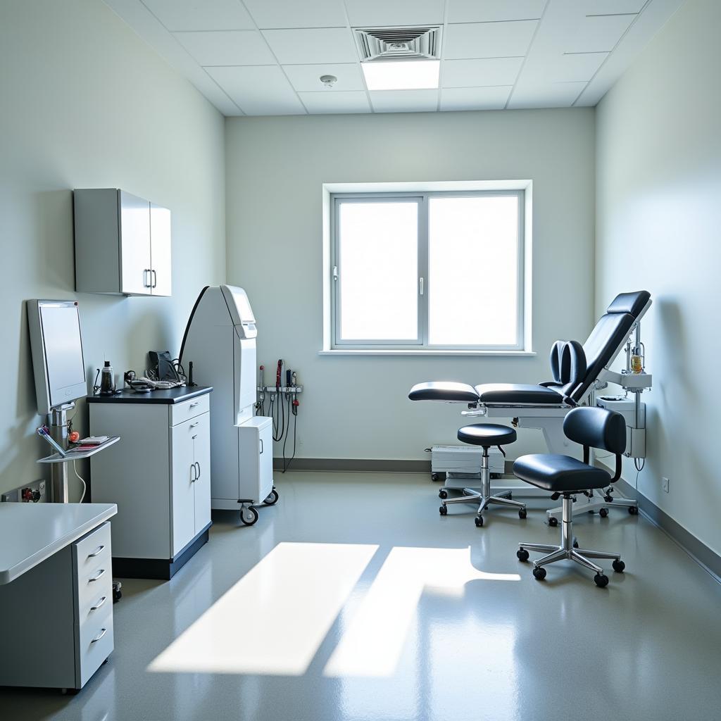 Modern Exam Room at Anderson Hospital ExpressCare Troy