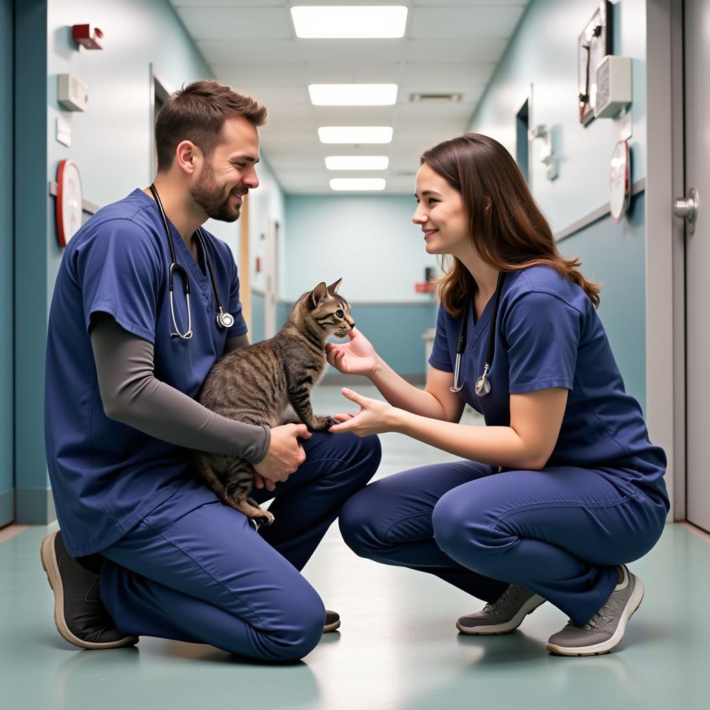 Pet Owner Interaction at Ark Animal Hospital Alamogordo