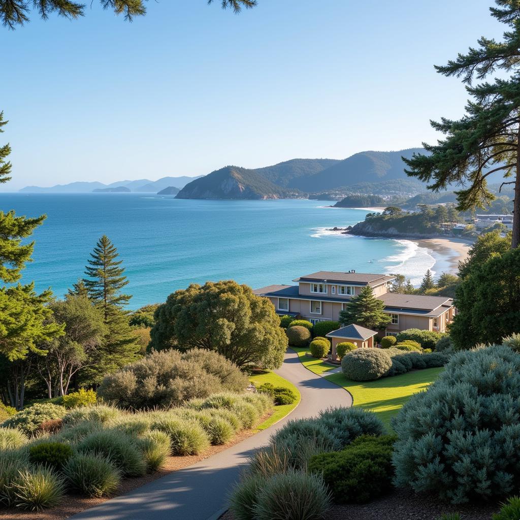 Serene Coastal View from Atlantic Shores Hospital