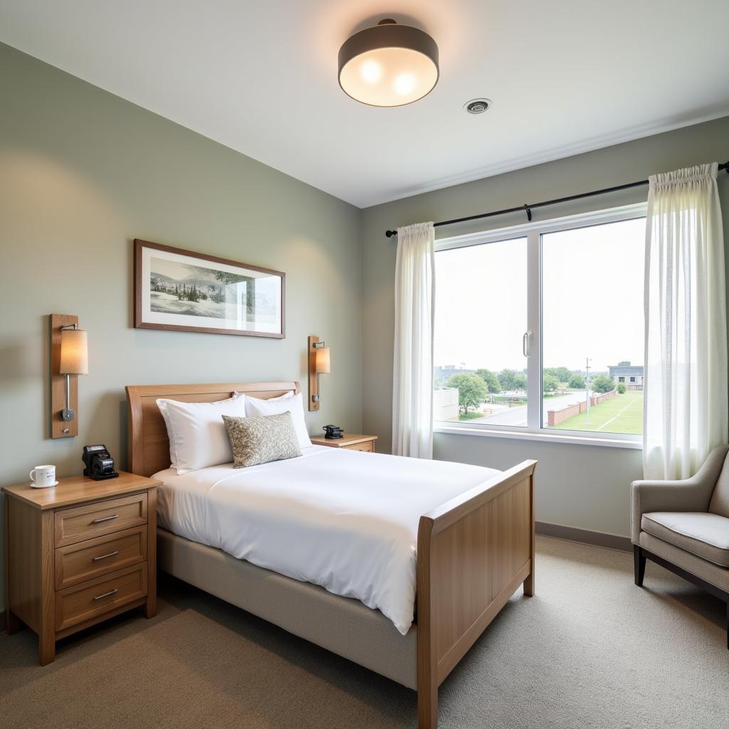 Comfortable and Private Patient Room at Atlantic Shores Hospital