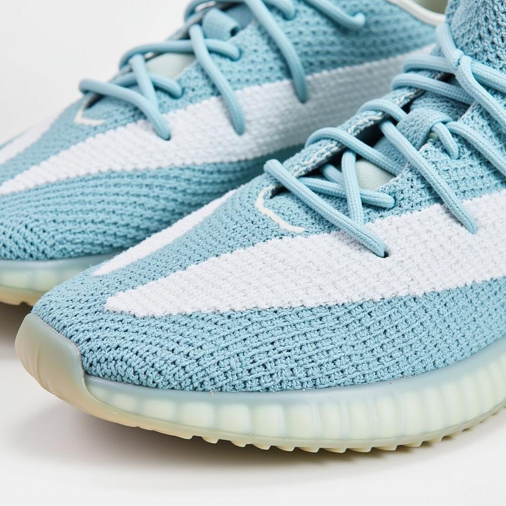 Authenticating Hospital Blue Yeezys