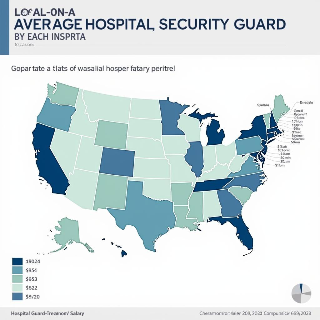 Average Hospital Security Guard Salary by State