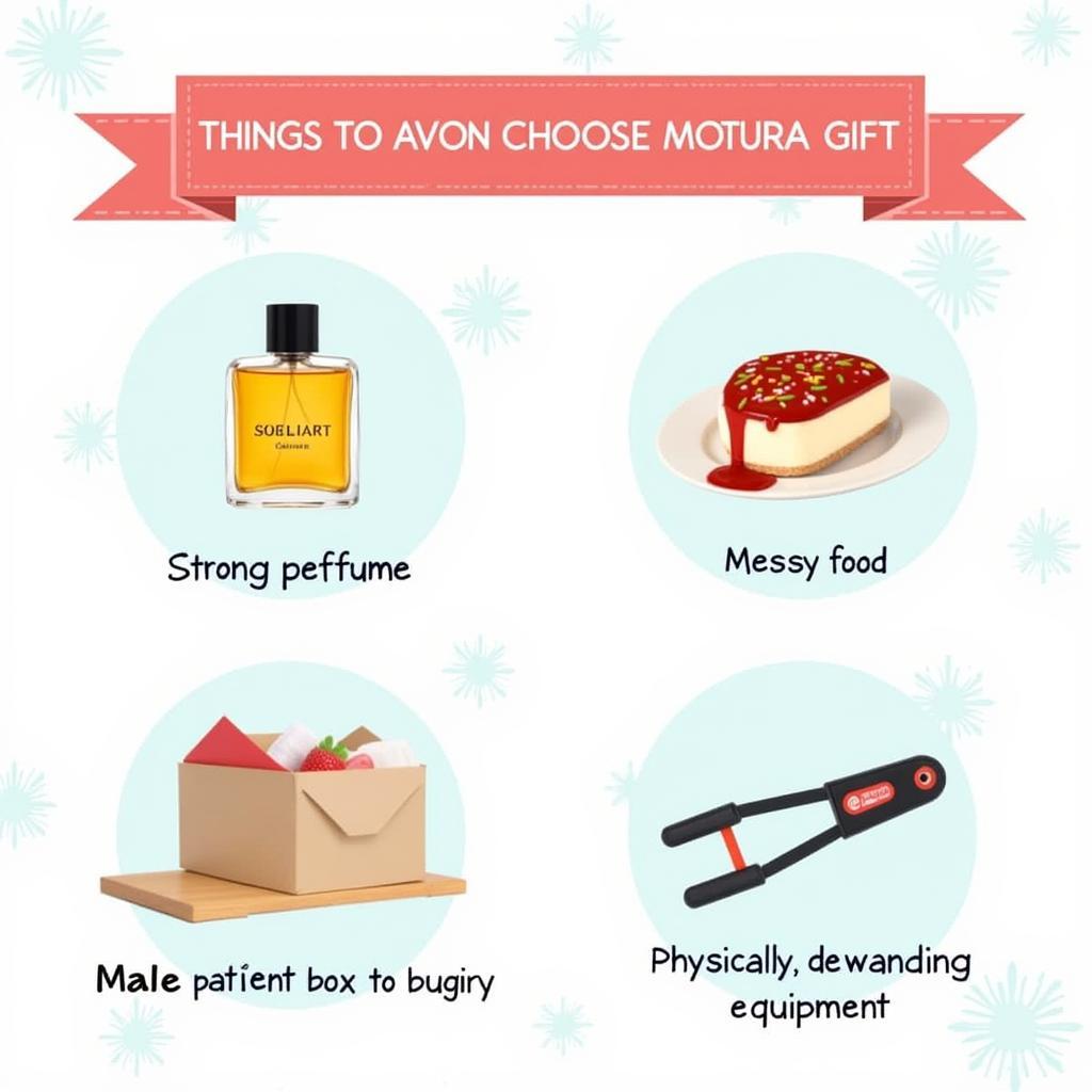 Gifts to Avoid for Male Patients in the Hospital