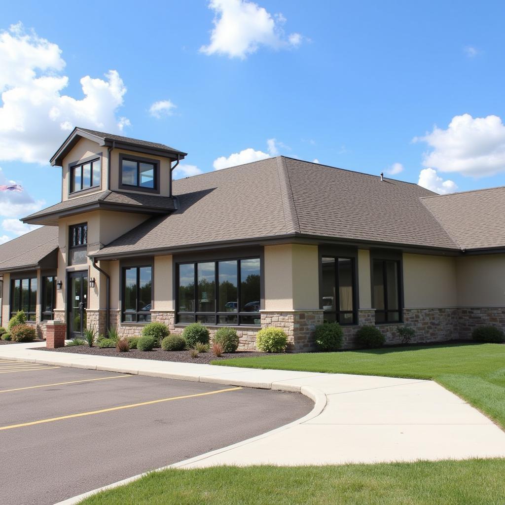 Exterior of Badger Veterinary Hospital Beloit WI