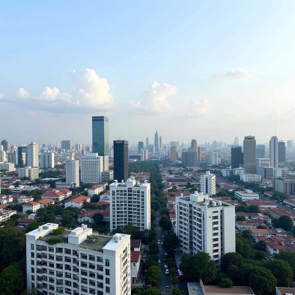 Bangkok City View Near San Jose Hotel