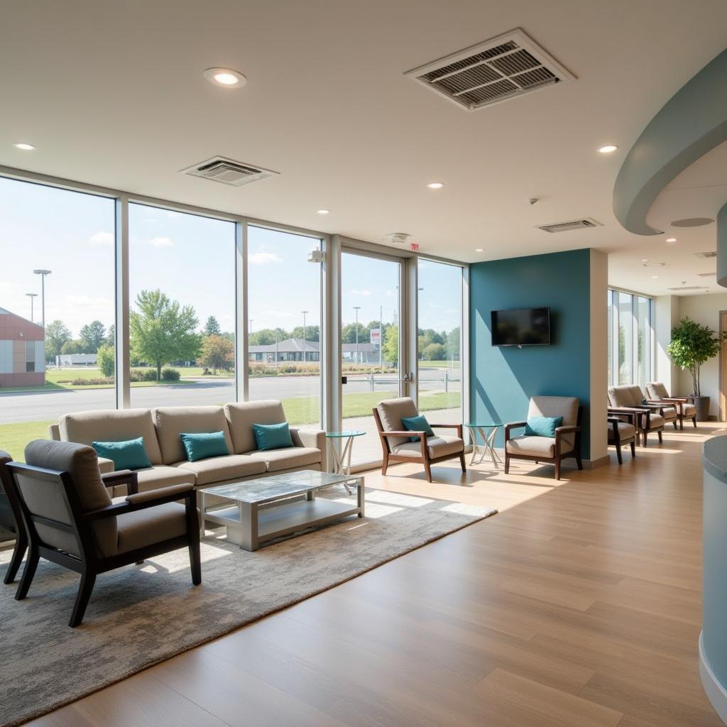 Barnert Hospital Interior Waiting Area