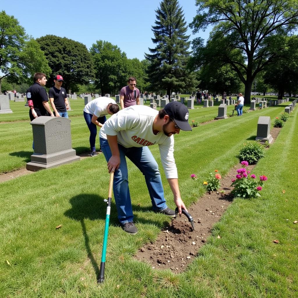 Bartonville State Hospital Cemetery Preservation Efforts