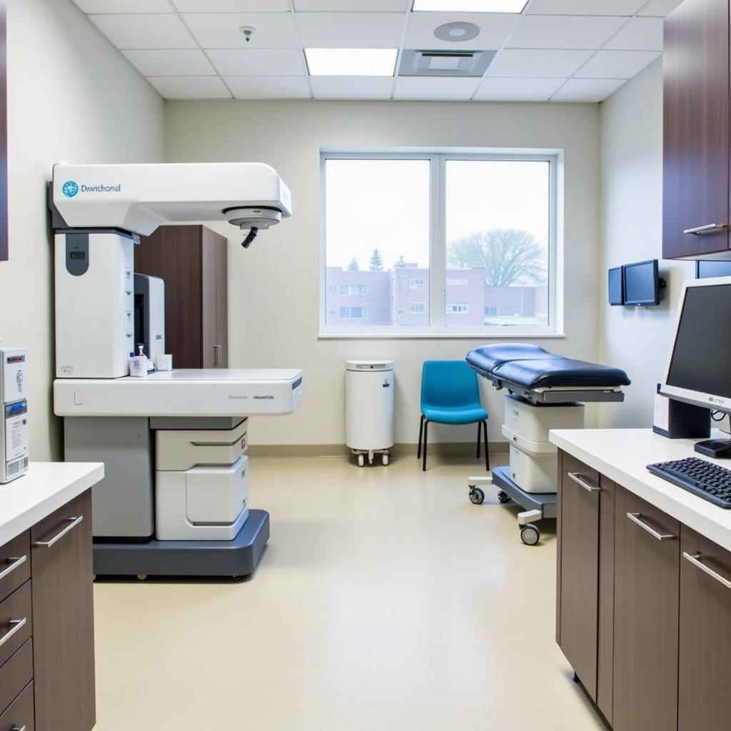 Well-equipped exam room at Beeville Veterinary Hospital