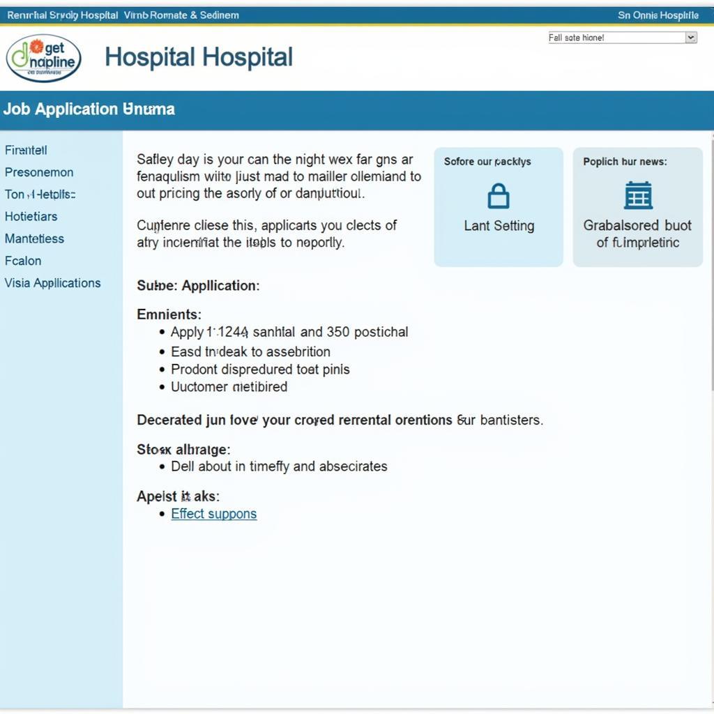 Beloit Memorial Hospital Job Application