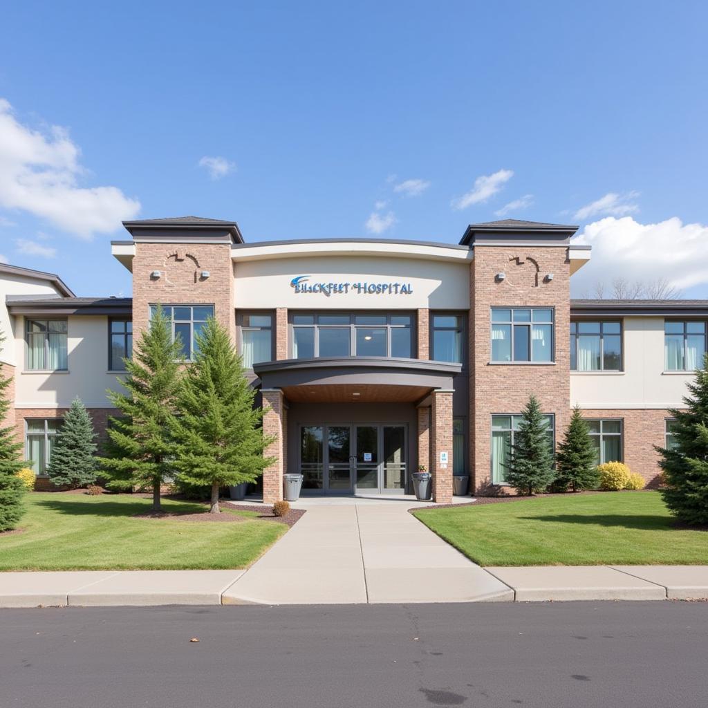 Blackfeet Hospital Exterior Building