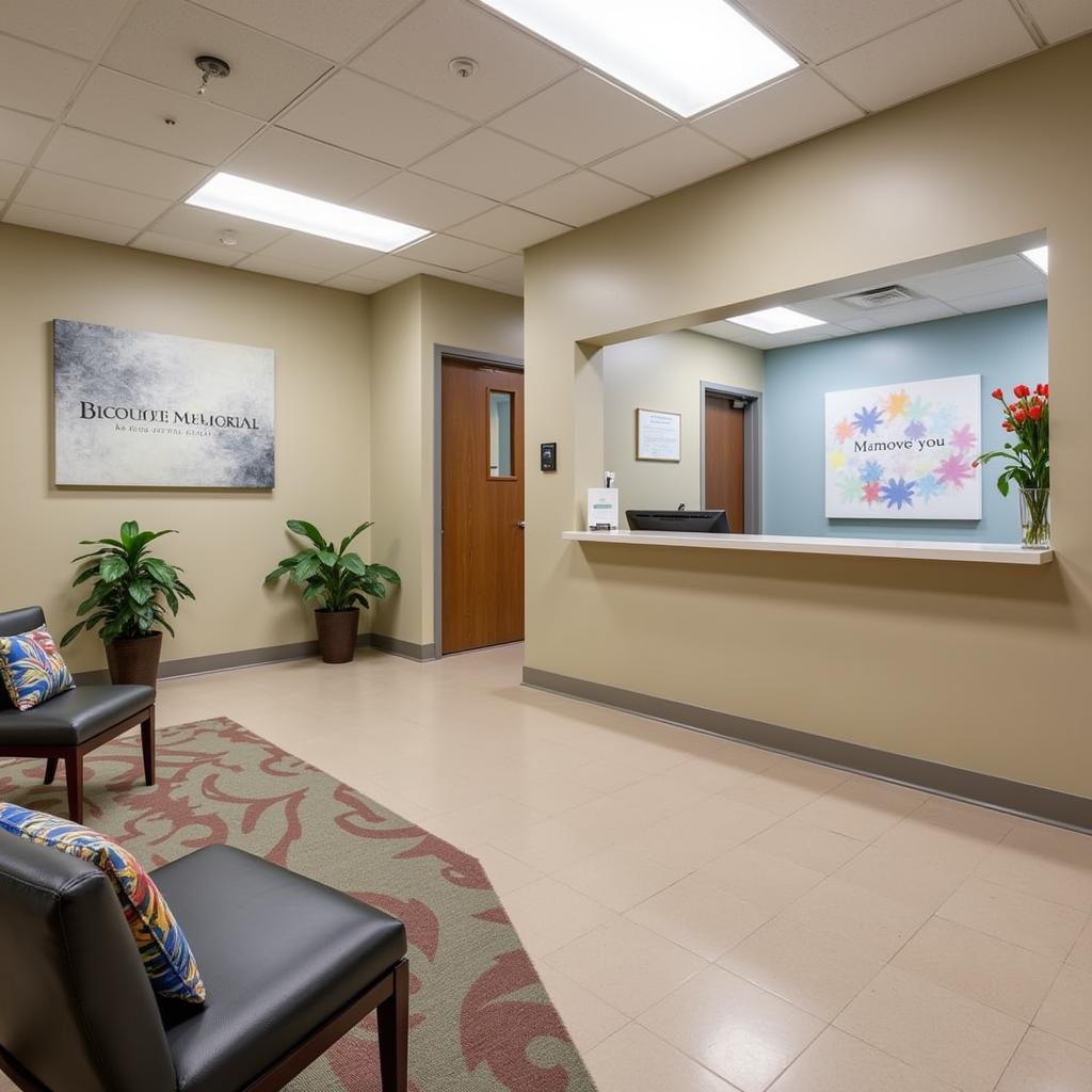 Blount Memorial Hospital Patient Reception Area