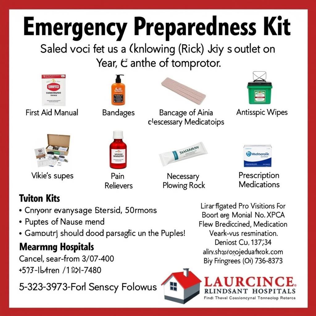 Blowing Rock Emergency Preparedness Kit