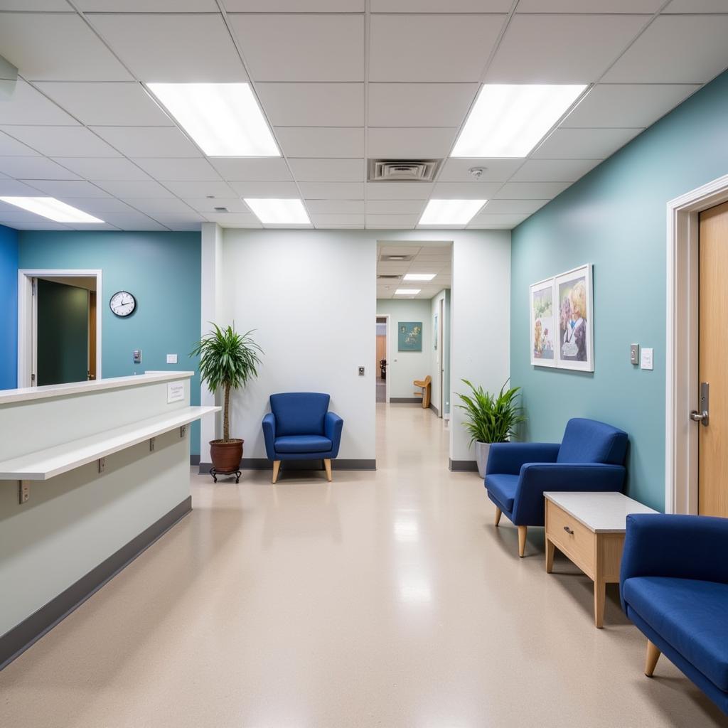 Bluestar Pet Hospital Reception Area