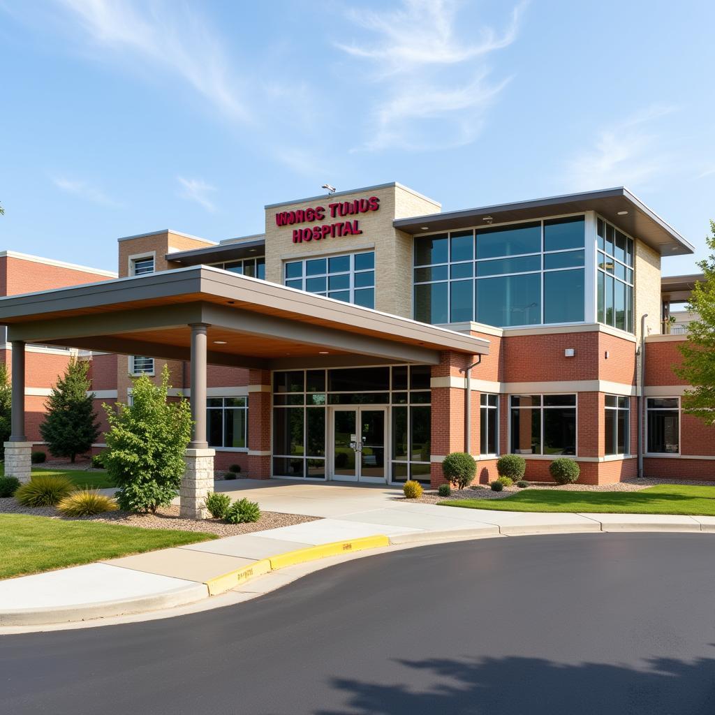 Bluffton Ohio Hospital Exterior Building