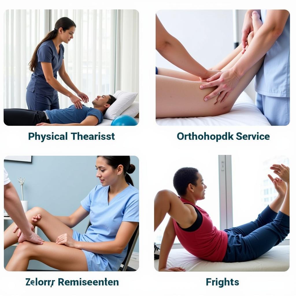 Key services provided by a top bone and joint hospital in Oklahoma City, including joint replacement, sports medicine, and physical therapy.