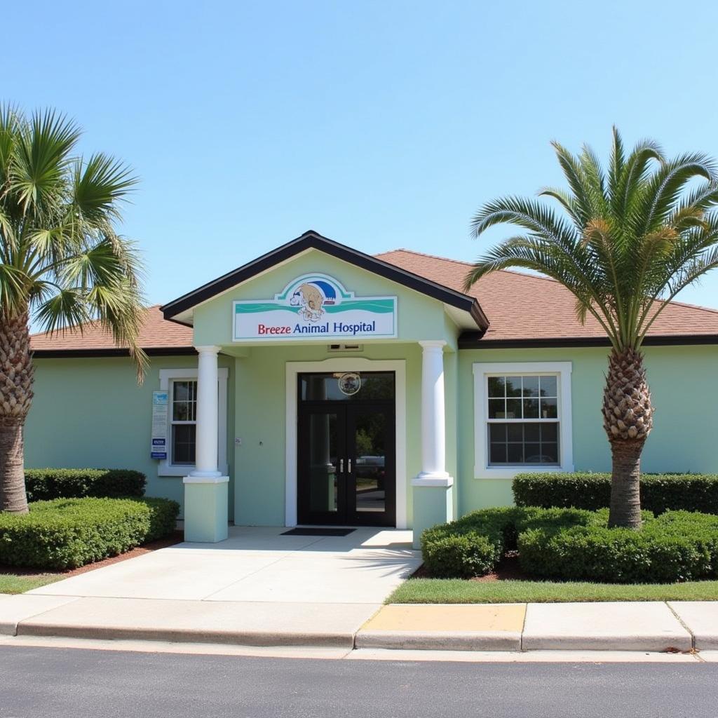 Location of Breeze Animal Hospital Panama City