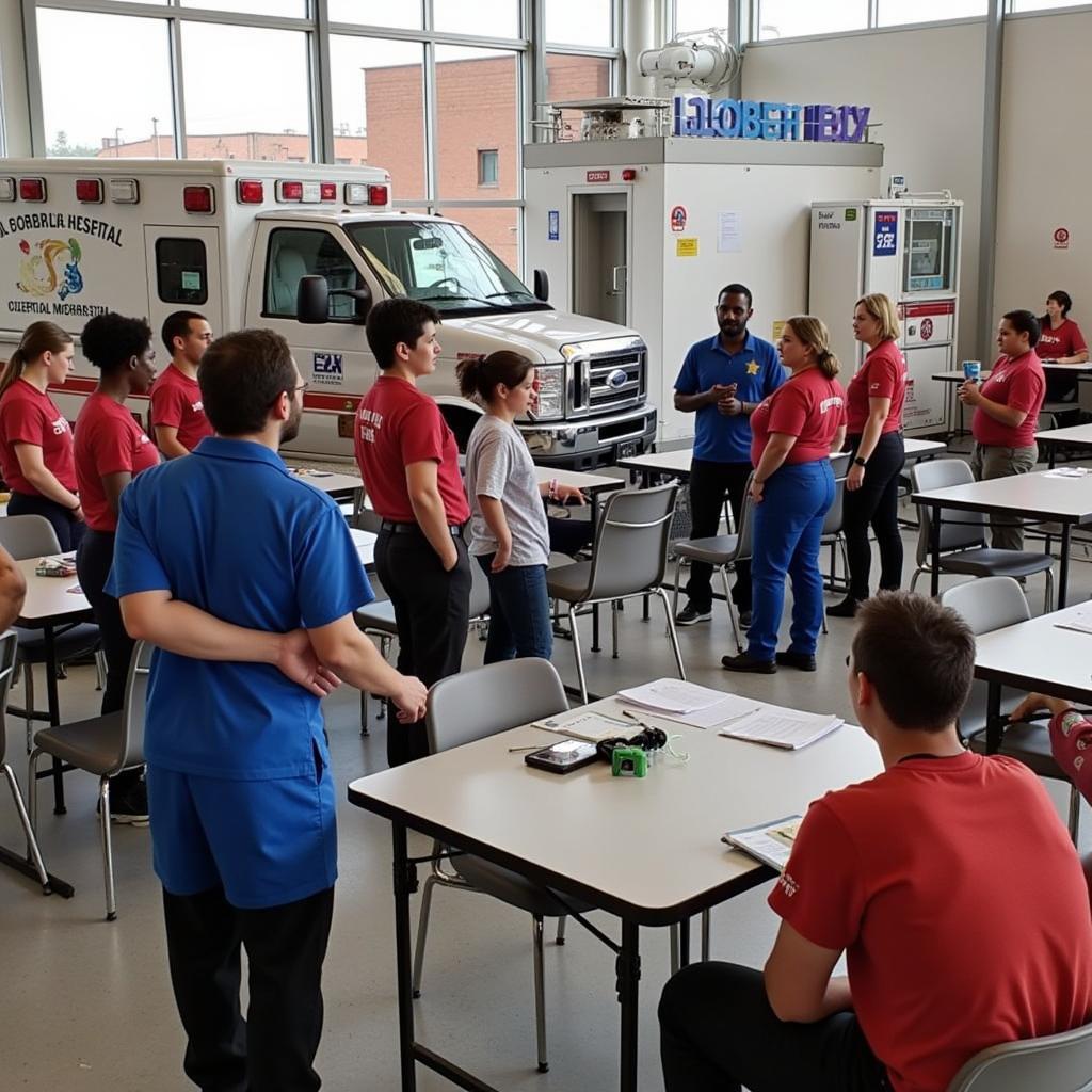 Bristol Hospital EMS Team Providing Community Education