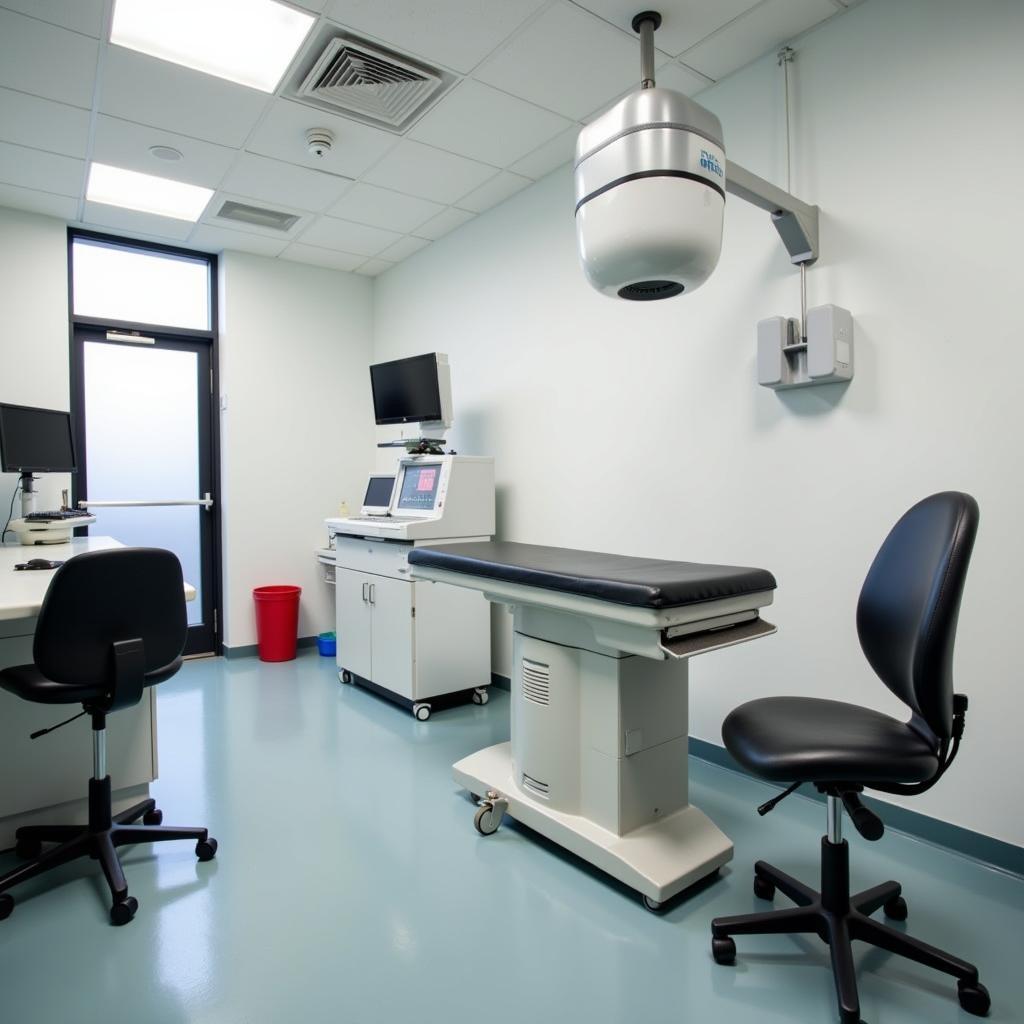 Well-equipped exam room at Brockport Vet Hospital