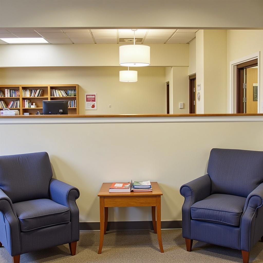 Bryn Mawr Hospital Warden Lobby Seating Area