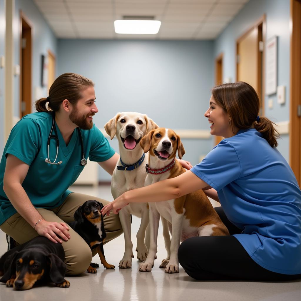 Caring Staff at Burlington Animal Hospital