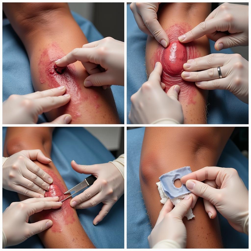 Burn Wound Care Techniques