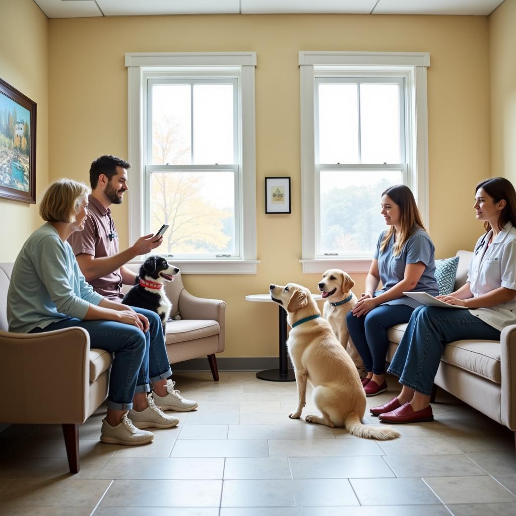 A Calm and Welcoming Veterinary Clinic Environment