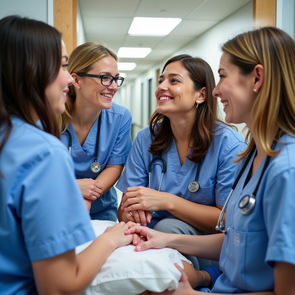 Caring medical professionals at Brushy Creek Family Hospital