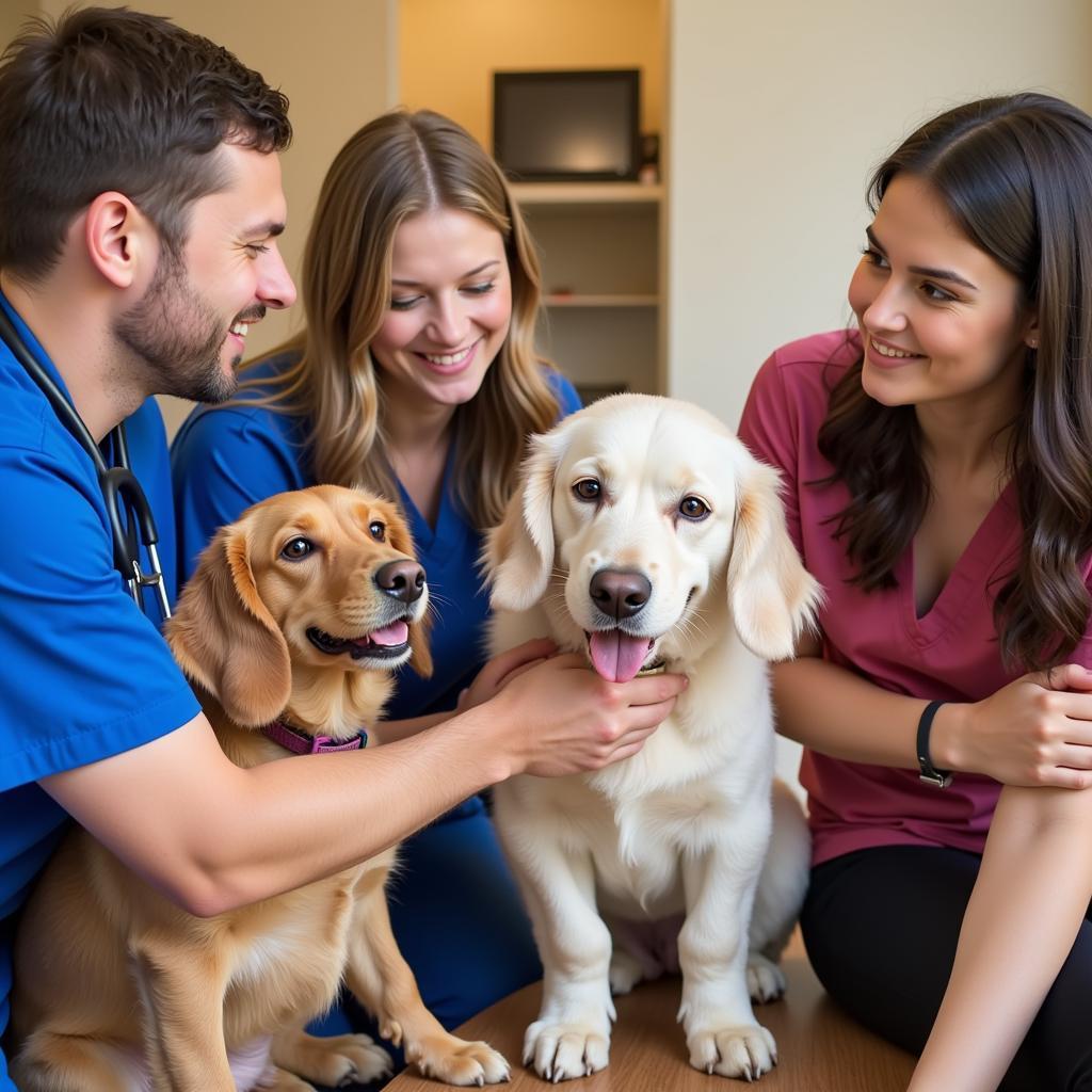 Caring Vet Team at Sunflower Animal Hospital