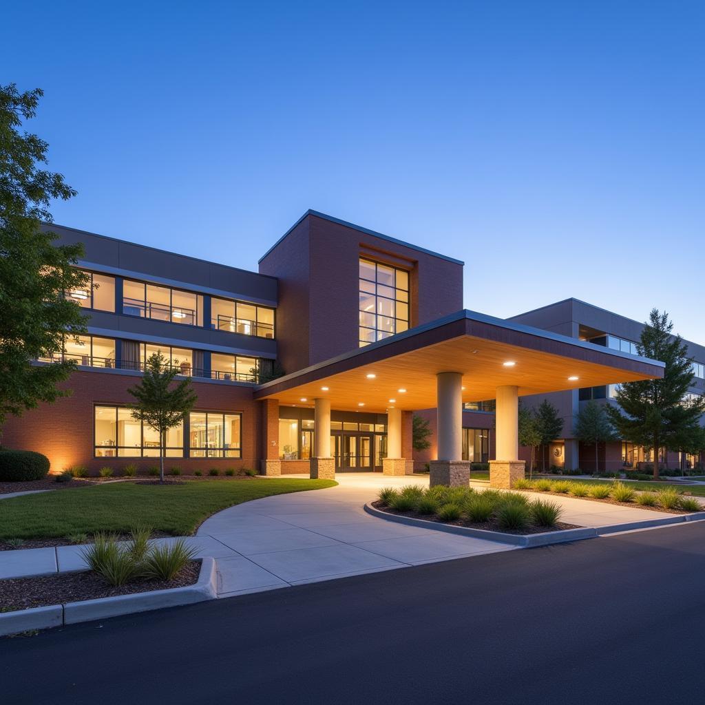 Exterior of a Central Valley Hospital in Modesto