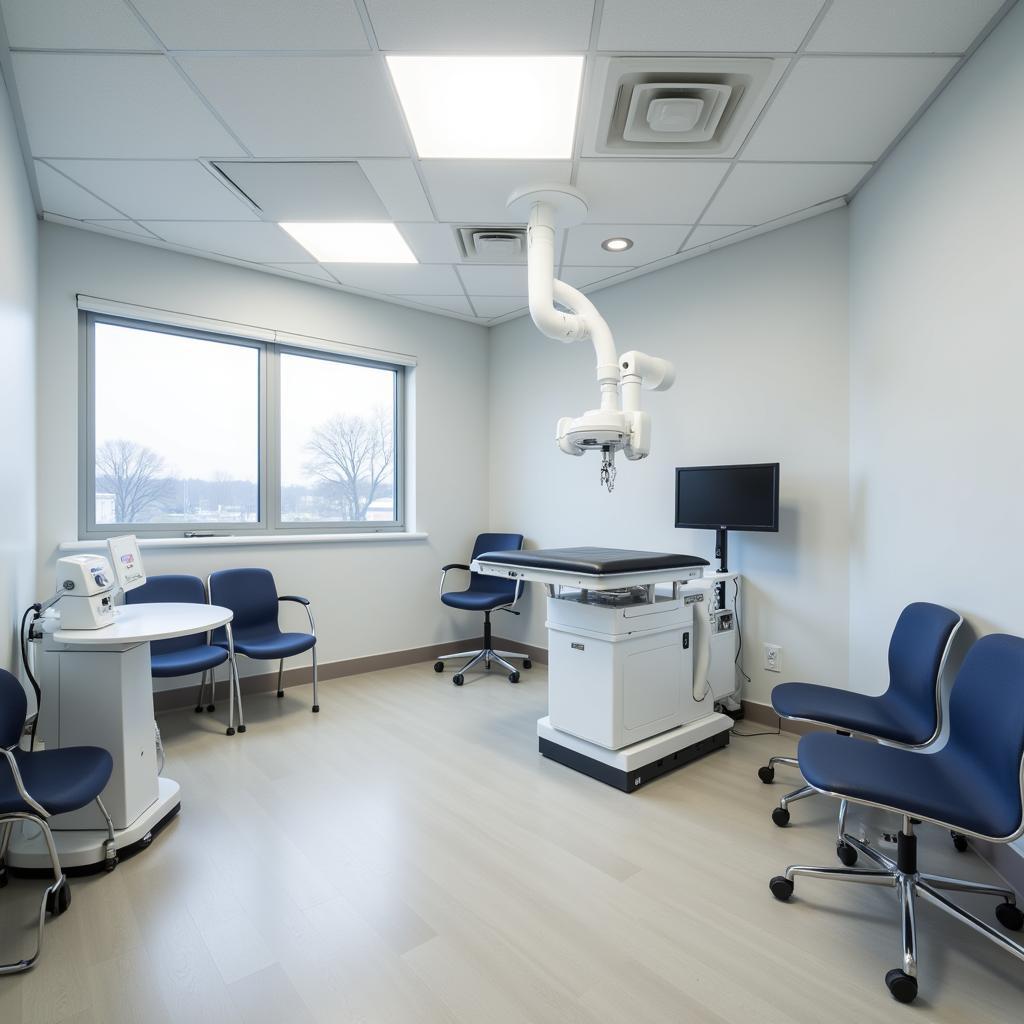 Modern exam room at The Christ Hospital Outpatient Center