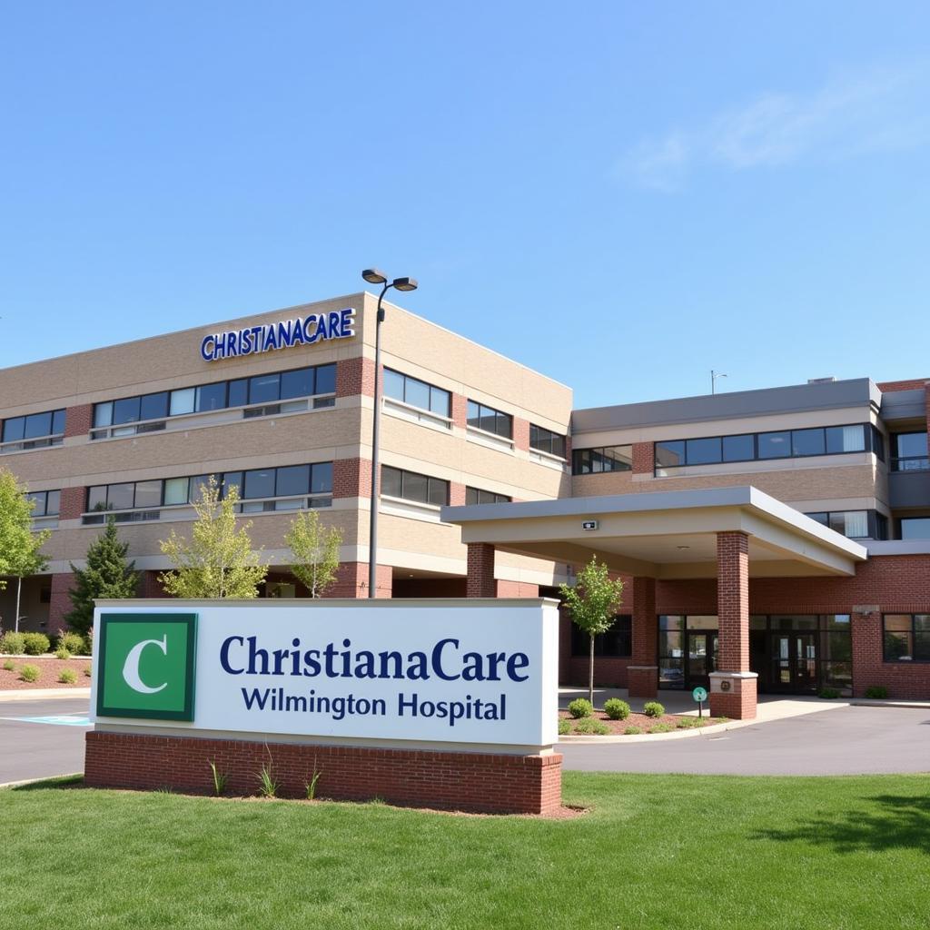 Exterior View of ChristianaCare Wilmington Hospital