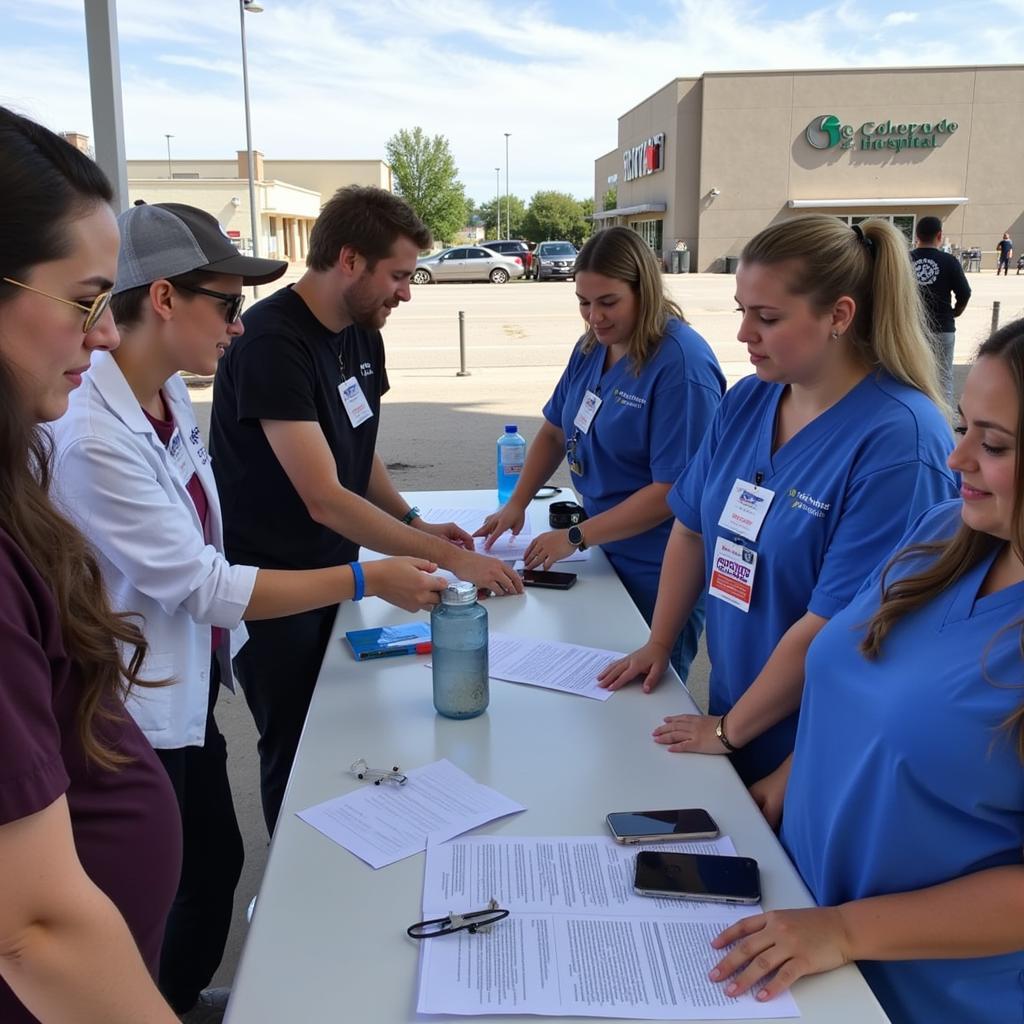 Community outreach program at Colorado Canyons Hospital