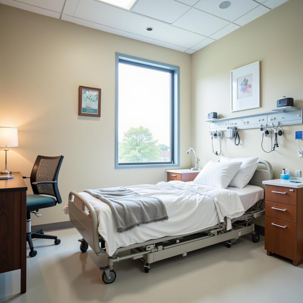 Comfortable Hospital Room