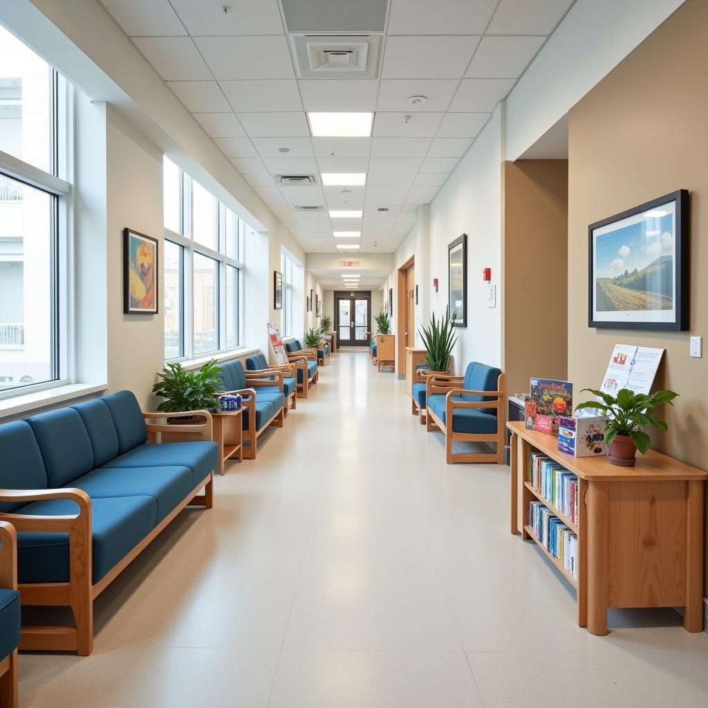 Comfortable Hospital Waiting Area