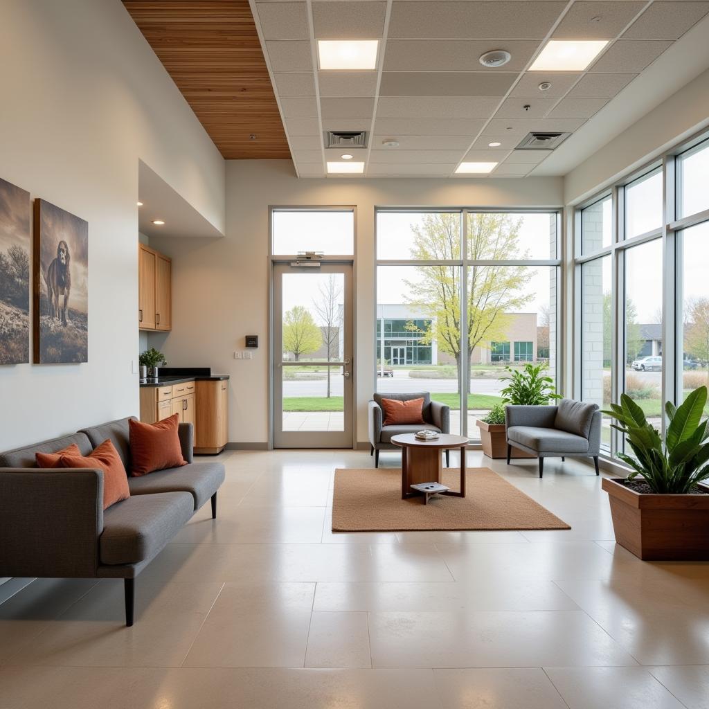 Comfortable Waiting Area for Pet Owners in a South Fontana Animal Hospital