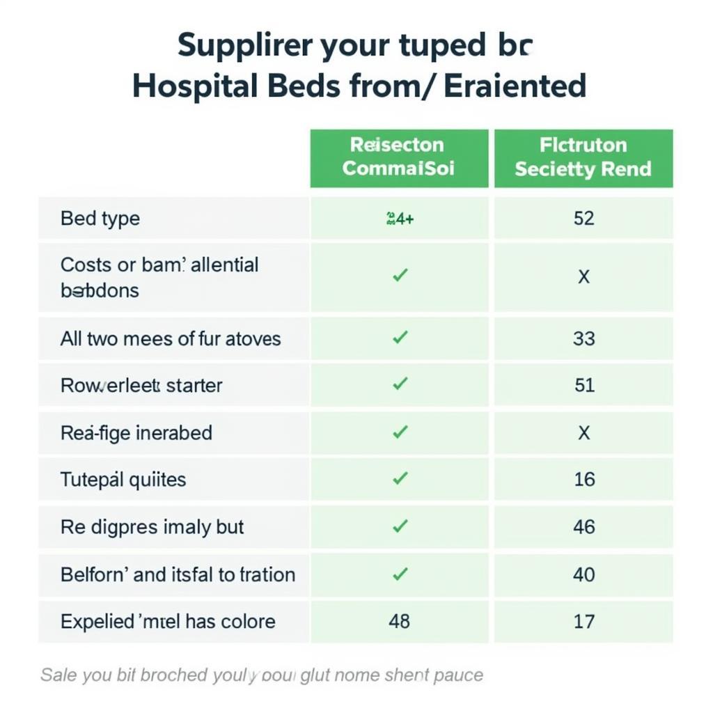 Comparing Hospital Bed Rental Prices