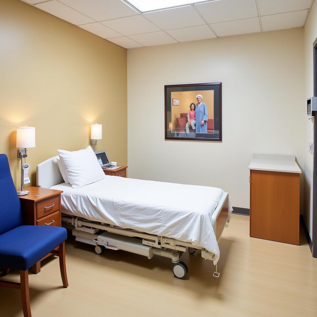 Concord Hospital Pillsbury Building Patient Room