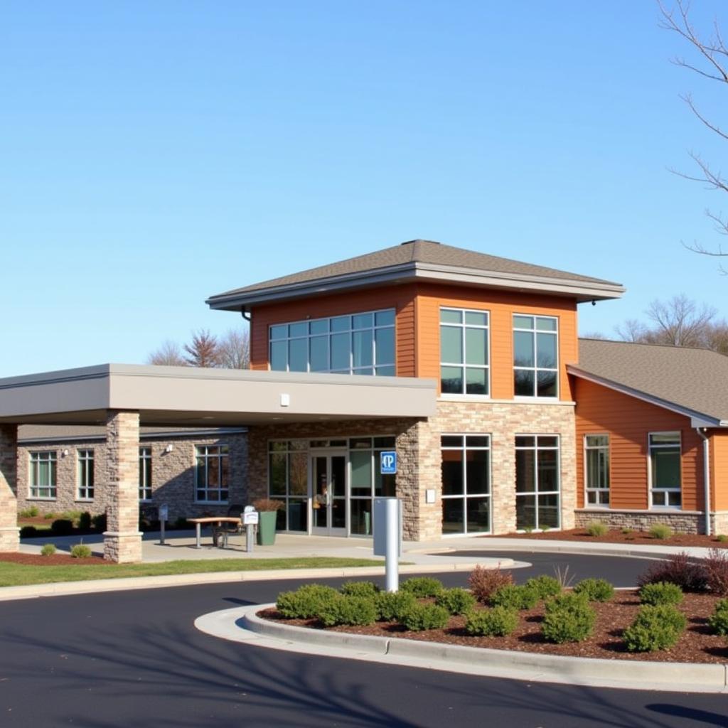 Concord Hospital Primary Care Gilford Building Exterior