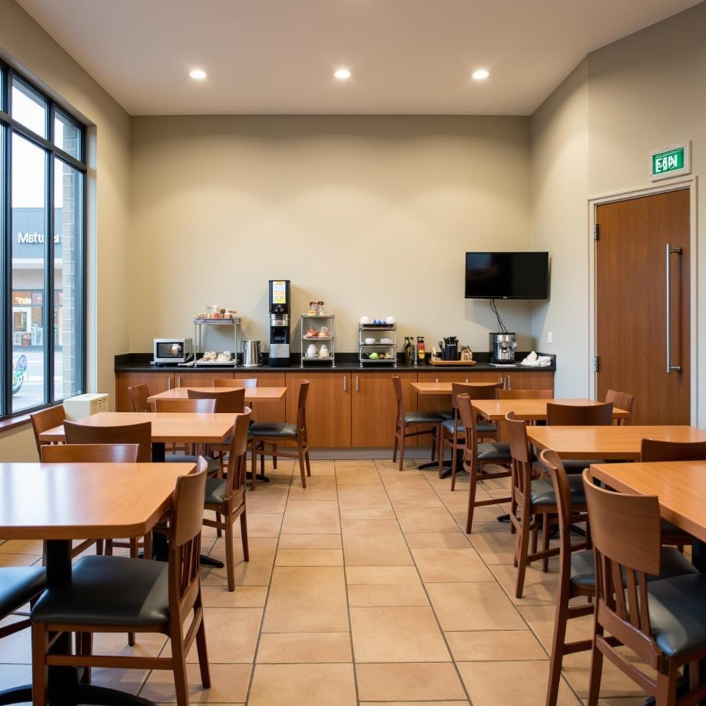 Dining Area at Conway Regional Rehabilitation Hospital