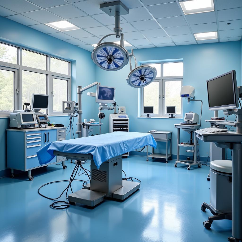 State-of-the-Art Surgical Suite at a Country Roads Veterinary Hospital