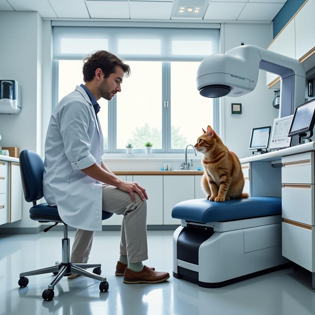 Modern Exam Room at Coventry Animal Hospital