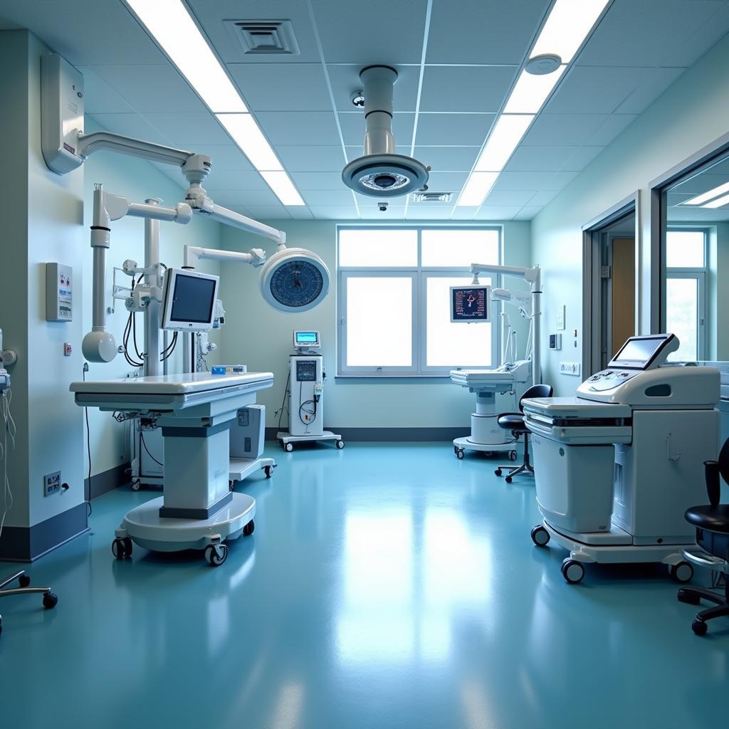 Modern Medical Equipment in a Crockett, TX Hospital Setting