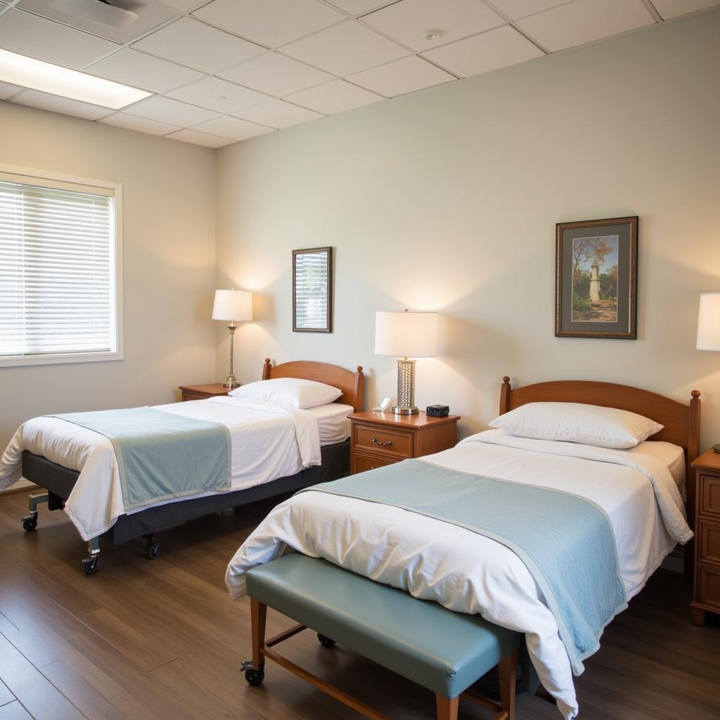 Crossridge Community Hospital Patient Room