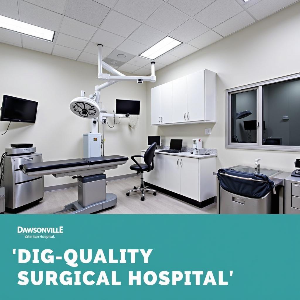 Dawsonville Veterinary Hospital Surgical Suite