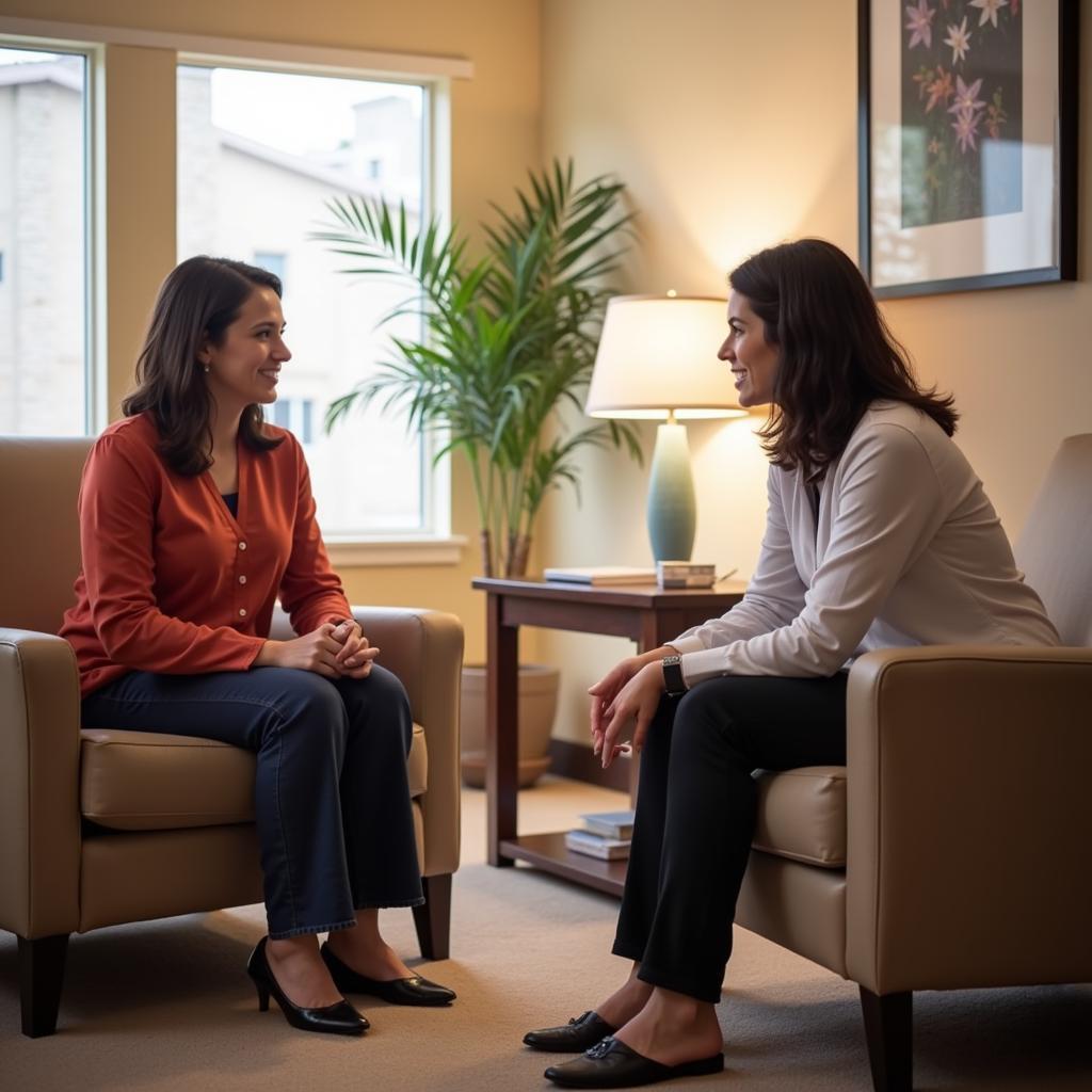 Individual Therapy Session at Desert Vista Behavioral Hospital