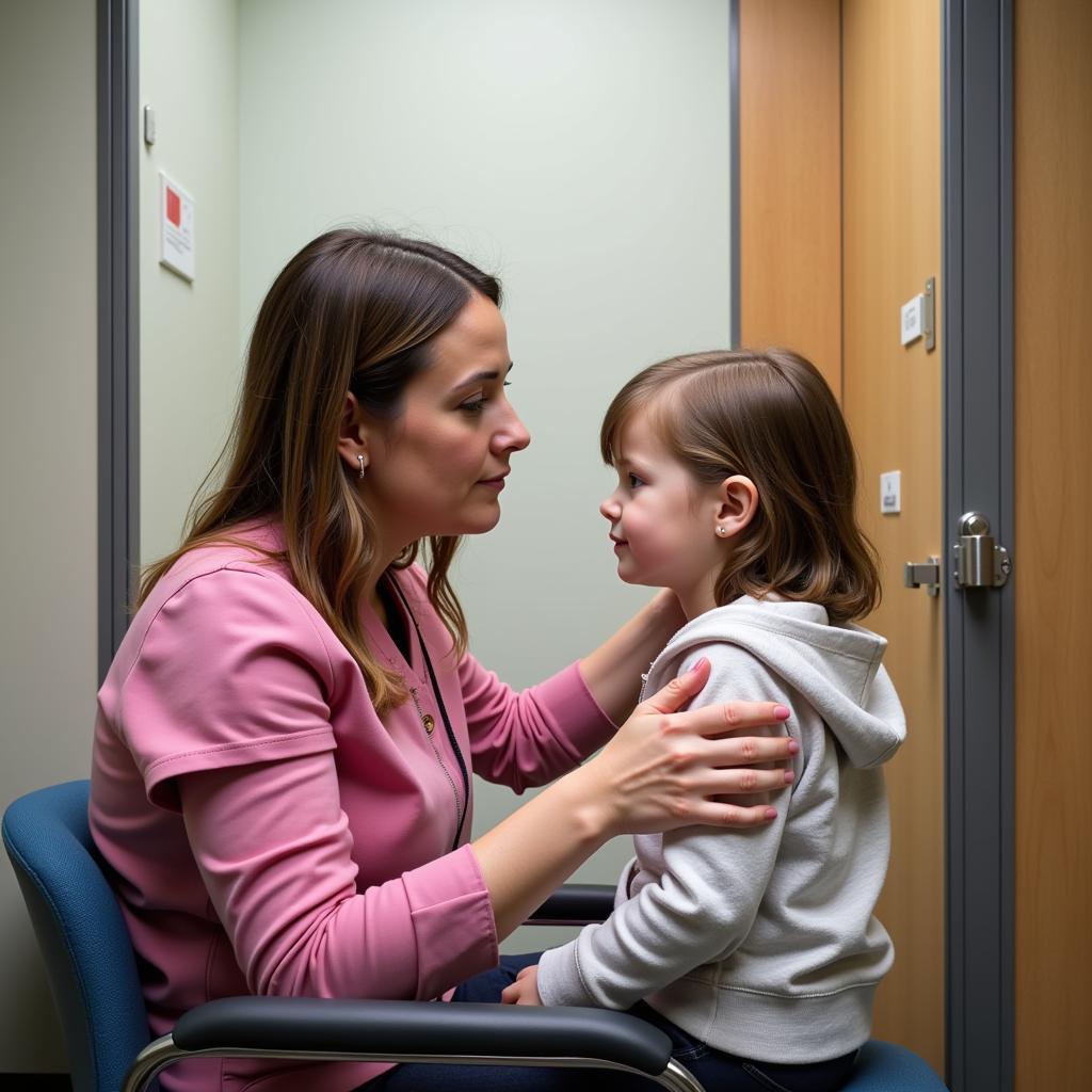 Diagnostic Ear Tests for Children in a Hospital Setting